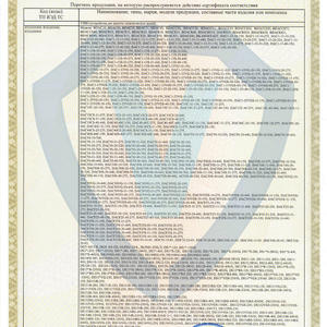 Сертификат на УЗИПы для электрических цепей стр. 2